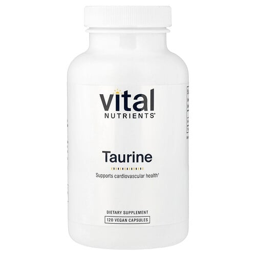 Vital Nutrients Taurine 120 Vegan Capsules 1 000 Mg Per Capsule product image