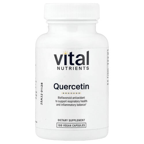 Vital Nutrients Quercetin 100 Vegan Capsules 250 Mg Per Capsule product image
