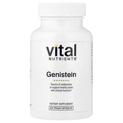 Vital Nutrients Genistein 60 Vegan Capsules 125 Mg Per Capsule product image