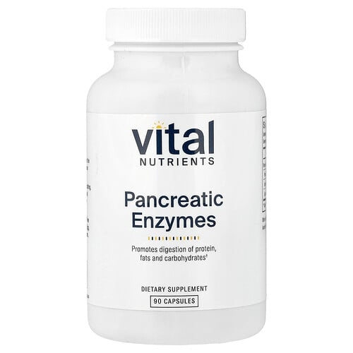 Vital Nutrients Pancreatic Enzymes 90 Capsules product image