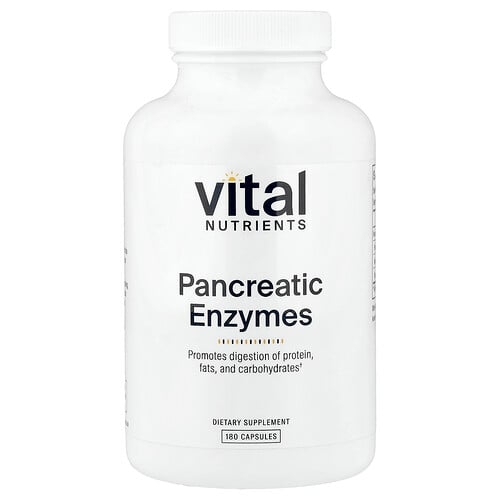 Vital Nutrients Pancreatic Enzymes 180 Capsules product image