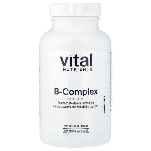 Vital Nutrients B Complex 120 Vegan Capsules product image