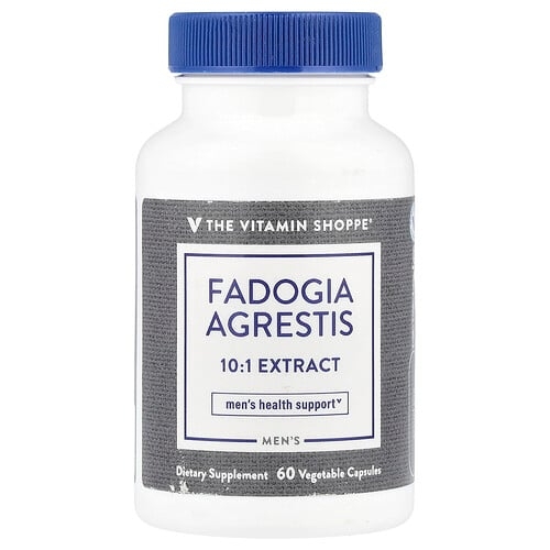 The Vitamin Shoppe Men S Fadogia Agrestis 60 Vegetable Capsules 600 Mg Per Capsule product image