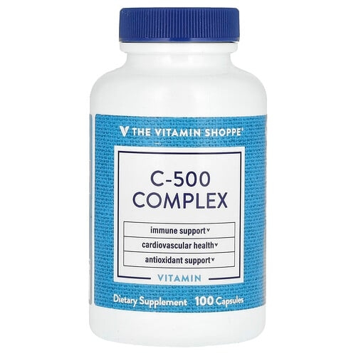 The Vitamin Shoppe C 500 Complex 100 Capsules product image