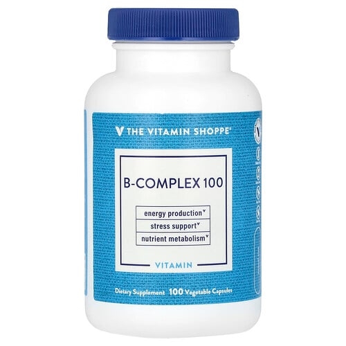 The Vitamin Shoppe B Complex 100 100 Vegetable Capsules product image