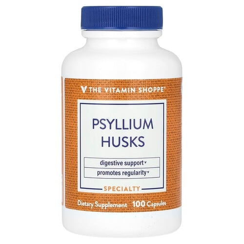 The Vitamin Shoppe Psyllium Husks 100 Capsules 720 Mg Per Capsule product image