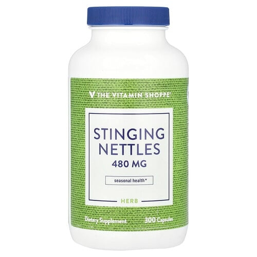 The Vitamin Shoppe Stinging Nettles 480 Mg 300 Capsules product image