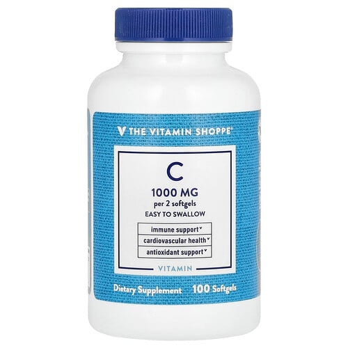 The Vitamin Shoppe Vitamin C 100 Softgels product image