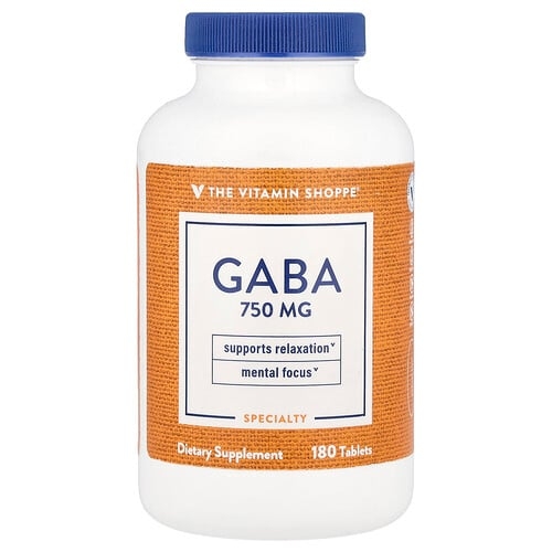 The Vitamin Shoppe Gaba 180 Tablets product image