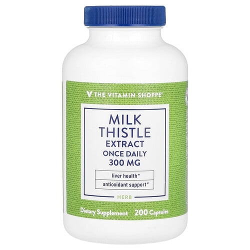 The Vitamin Shoppe Milk Thistle Extract 300 Mg 200 Capsules product image