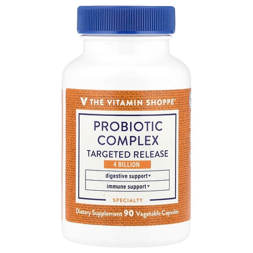 The Vitamin Shoppe Probiotic Complex 4 Billion 90 Vegetable Capsules product image