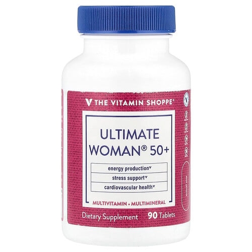The Vitamin Shoppe Ultimate Woman 50 Multivitamin Multimineral 90 Tablets product image