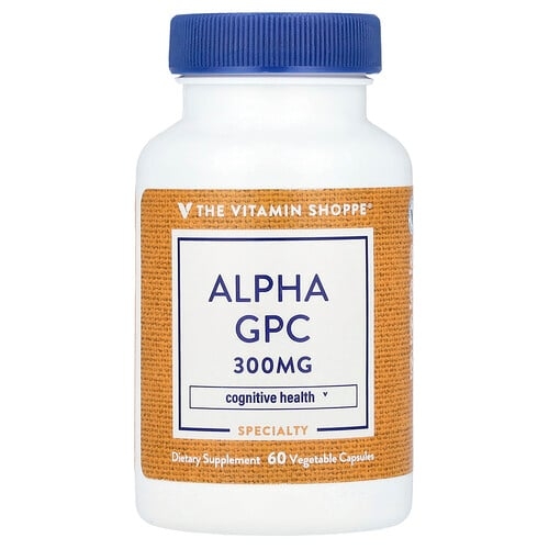 The Vitamin Shoppe Alpha Gpc 300 Mg 60 Vegetable Capsules product image
