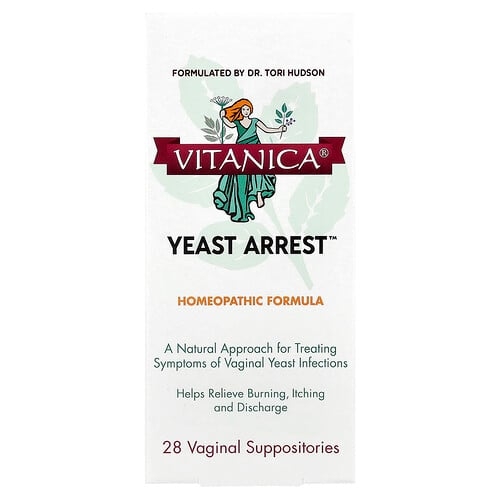 Vitanica Yeast Arrest 28 Vaginal Suppositories product image