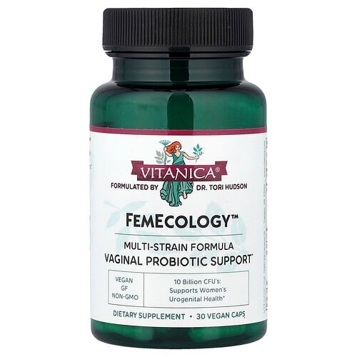 Vitanica Femecology Vaginal Probiotic Support 30 Vegan Caps product image