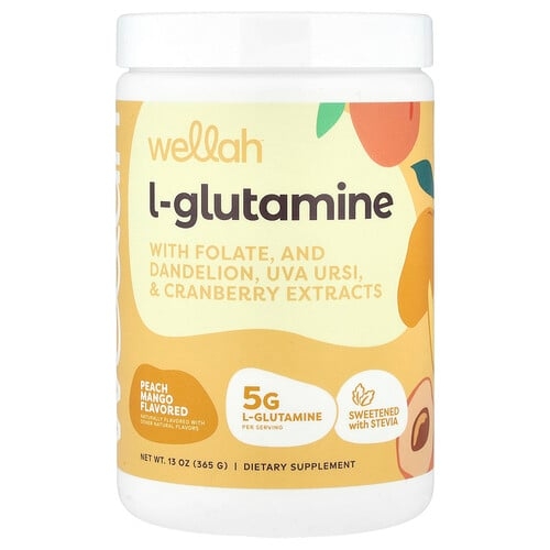 Wellah L Glutamine Peach Mango 13 Oz 365 G product image