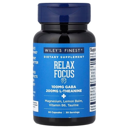 Wiley S Finest Relax Focus 30 Capsules product image