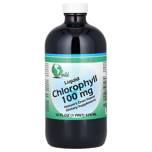 World Organic Liquid Chlorophyll 16 Fl Oz 474 Ml product image