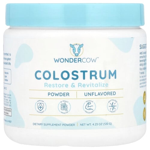 Wondercow Colostrum Powder Unflavored 4 23 Oz 120 G product image