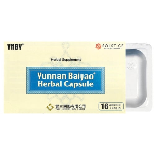 Yunnan Baiyao Herbal Capsule 16 Capsules product image