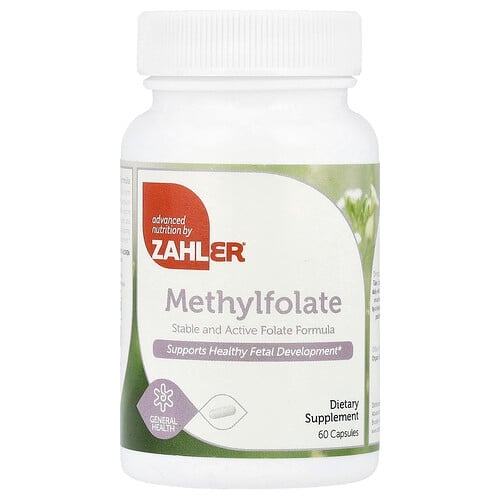 Zahler Methylfolate 1 000 Mcg Dfe 60 Capsules product image