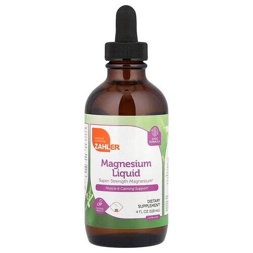 Zahler Magnesium Liquid Unflavored 4 Fl Oz 118 Ml product image