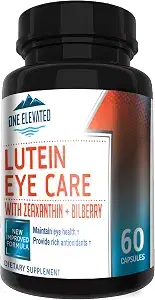Newly Improved Super Strength Eye Care Formula - Pharmaceutical Grade Lutein, Zeaxanthin, Bilberry - Superior Bioavailability - Rich in Antioxidants - Synergistic Formula for Optimal Results product image