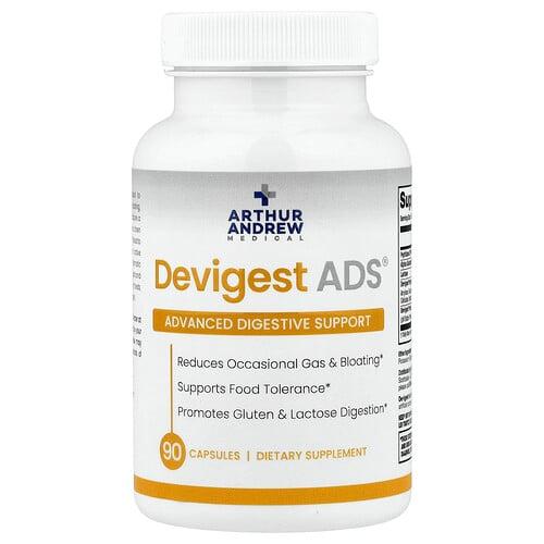 Arthur Andrew Medical Devigest Ads Advanced Digestive Support 90 Capsules