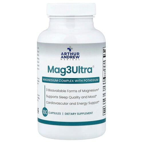 Arthur Andrew Medical Mag3ultra 180 Capsules