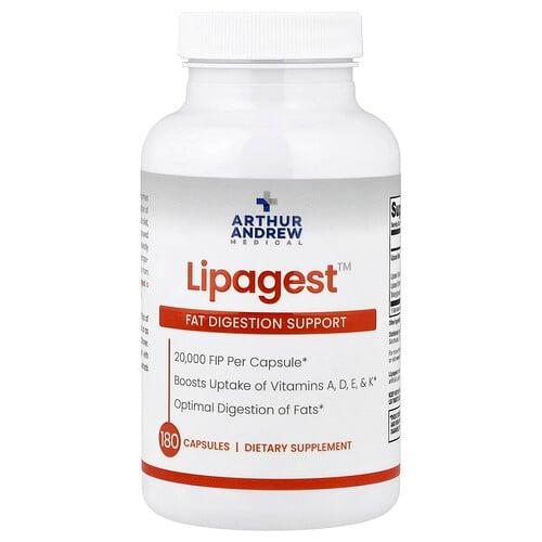 Arthur Andrew Medical Lipagest 180 Capsules