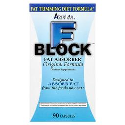 Absolute Nutrition Fblock Fat Absorber Original Formula 90 Capsules