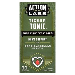 Action Labs For Men Ticker Tonic Beet Root Caps 90 Vegcaps