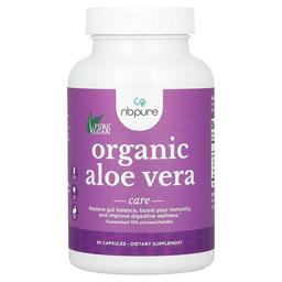 Nb Pure Organic Aloe Vera 300 Mg 30 Capsules