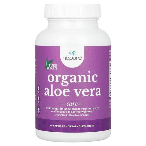 Nb Pure Organic Aloe Vera 300 Mg 30 Capsules