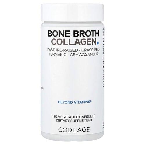 Codeage Bone Broth Collagen 180 Vegetable Capsules