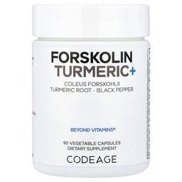 Codeage Forskolin Turmeric 90 Vegetable Capsules