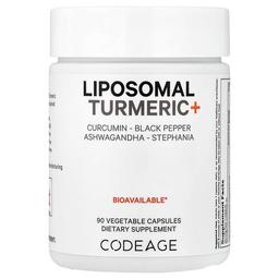 Codeage Liposomal Turmeric 90 Vegetable Capsules
