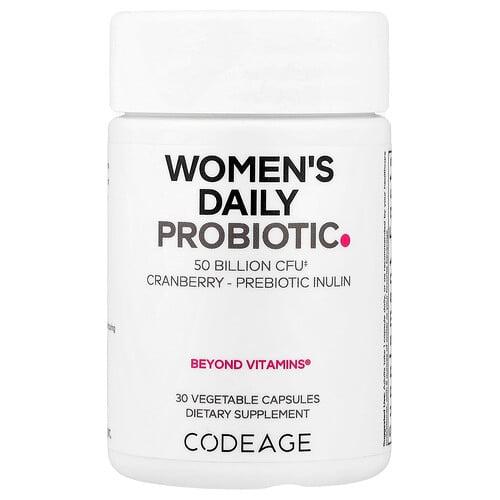 Codeage Women S Daily Probiotic 30 Vegetable Capsules