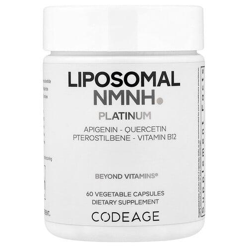 Codeage Liposomal Nmnh Platinum 60 Vegetable Capsules
