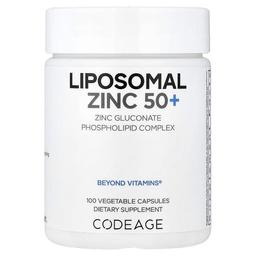Codeage Liposomal Zinc 50 100 Vegetable Capsules 50 Mg Per Capsule