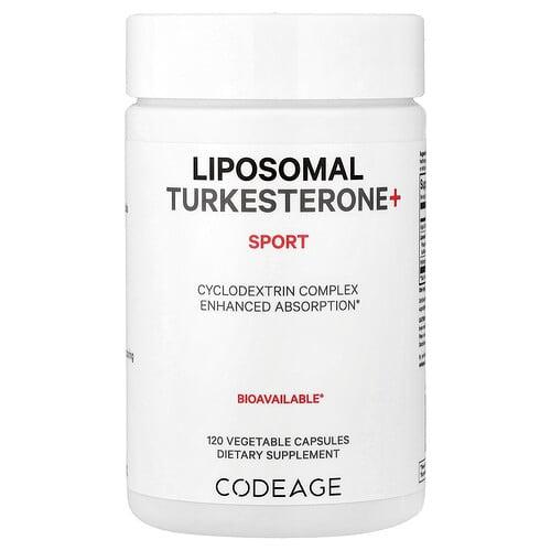 Codeage Liposomal Turkesterone Sport 120 Vegetable Capsules