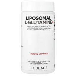 Codeage Liposomal L Glutamine 180 Vegetable Capsules 500 Mg Per Capsule