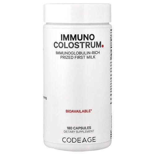 Codeage Immuno Colostrum 180 Capsules 500 Mg Per Capsule