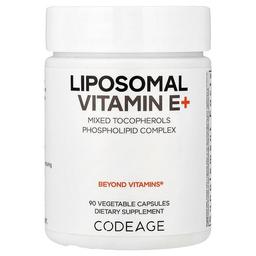 Codeage Liposomal Vitamin E 90 Vegetable Capsules