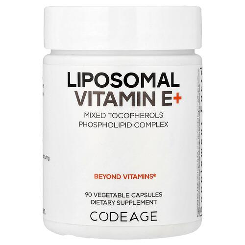 Codeage Liposomal Vitamin E 90 Vegetable Capsules product image