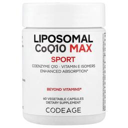 Codeage Liposomal Coq10 Max Sport 60 Vegetable Capsules