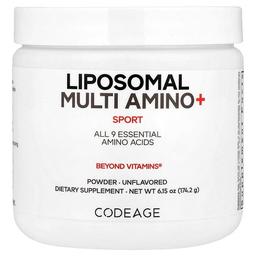 Codeage Sport Liposomal Multi Amino Powder Unflavored 6 15 Oz 174 2 G