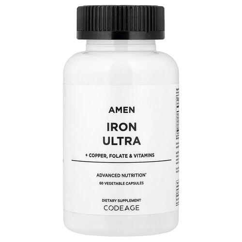 Codeage Amen Iron Ultra 60 Vegetable Capsules