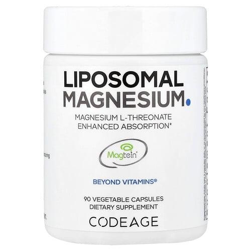 Codeage Liposomal Magnesium L Threonate 90 Vegetable Capsules product image