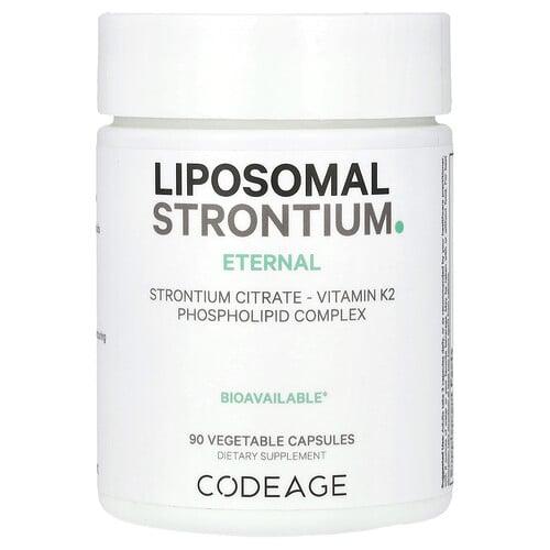 Codeage Liposomal Strontium 90 Vegetable Capsules
